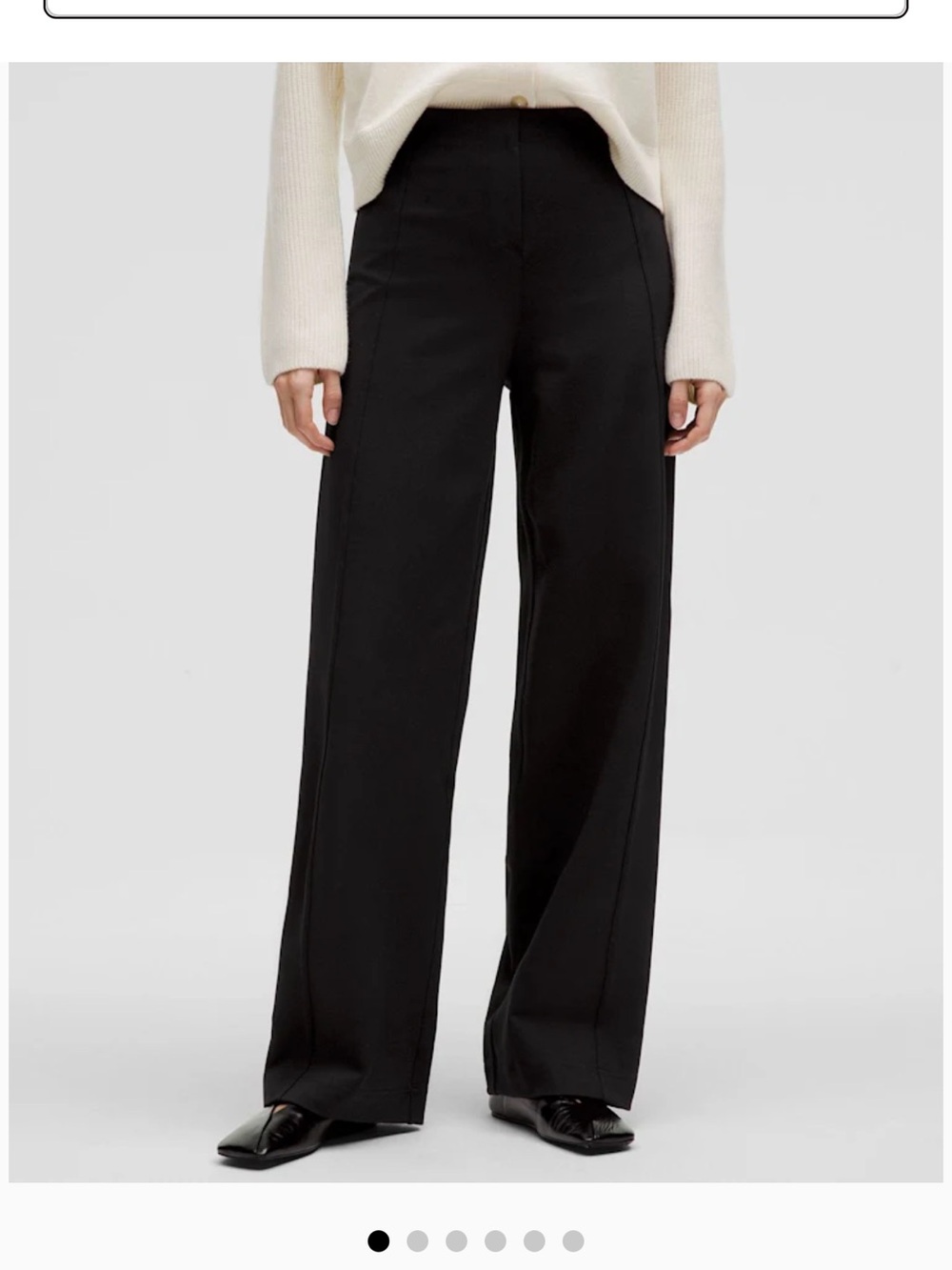 Lululemon Stretch knit straight leg pull on pant